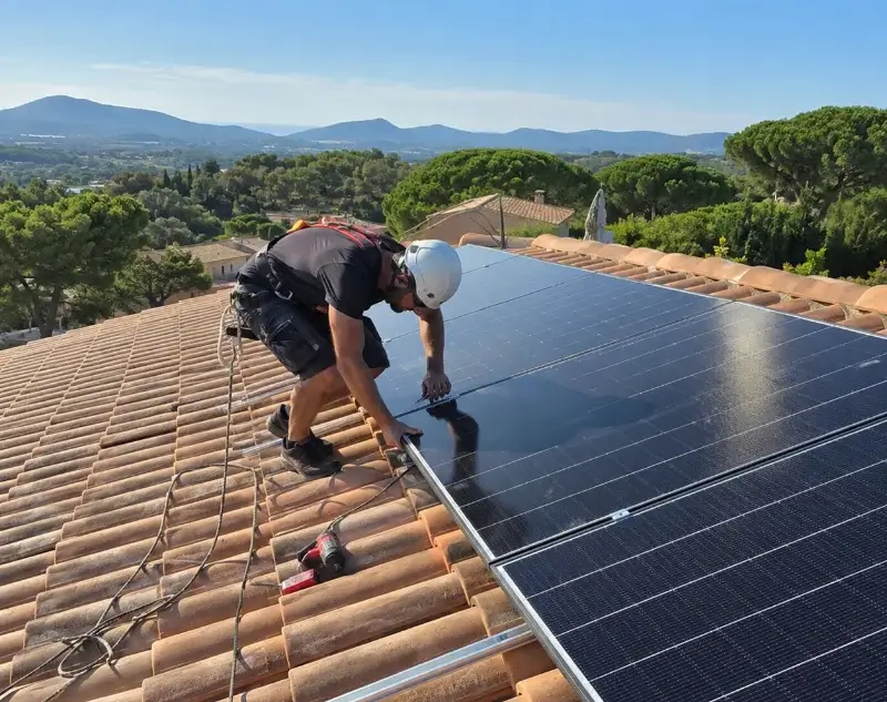 Installateur panneaux solaires Visan — pose photovoltaïque sur toiture